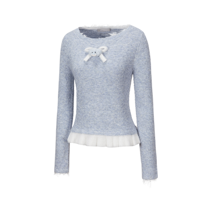 13DE MARZO Nighty Night Bear  Long Sleeve Top