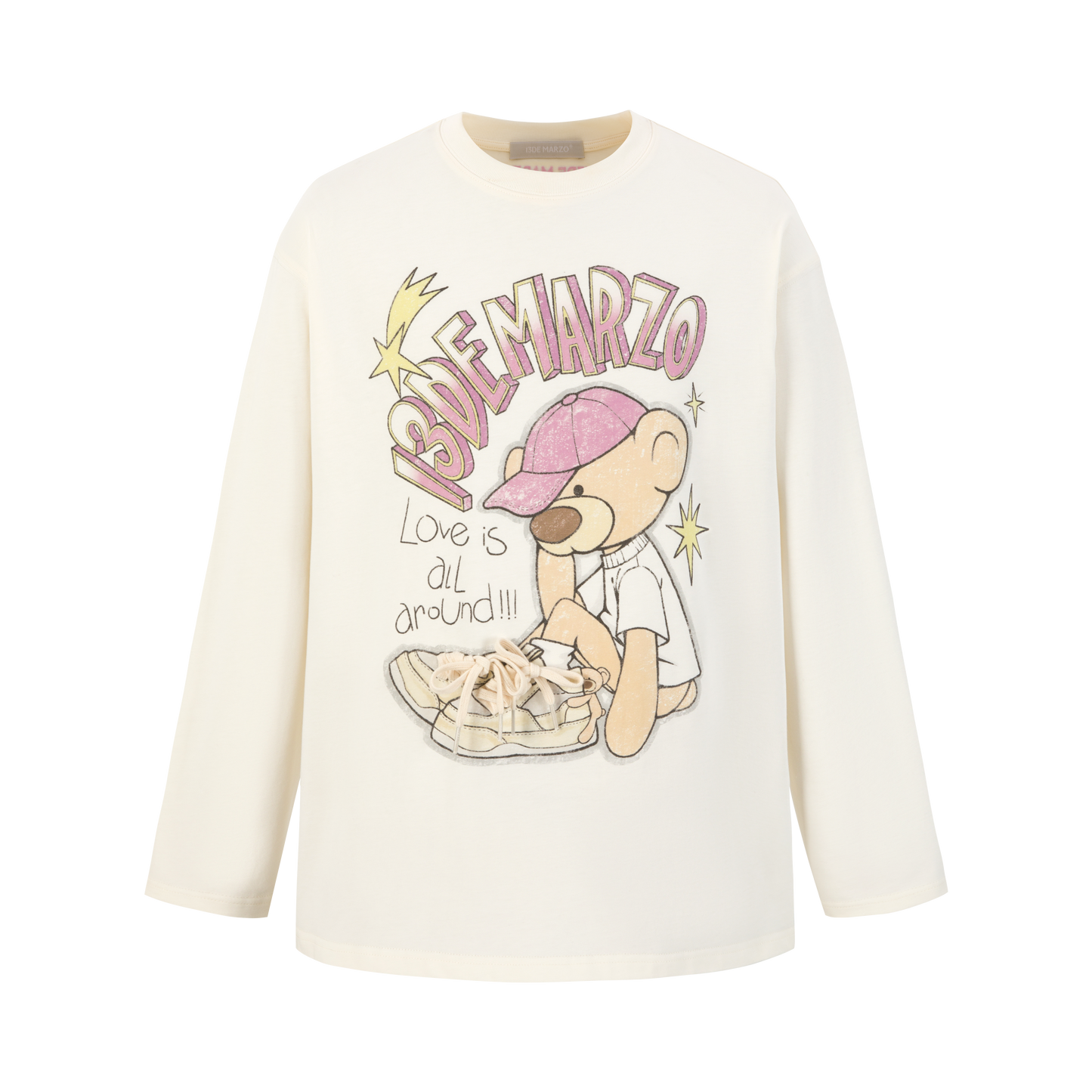 13DE MARZO Real Shoelace Anime Sweatshirt