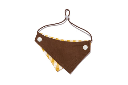 13DE MARZO Bee Bear Bandana Bib Yellow - 13DE MARZO