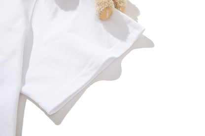 13DE MARZO Bear Macau Resort T-shirt White