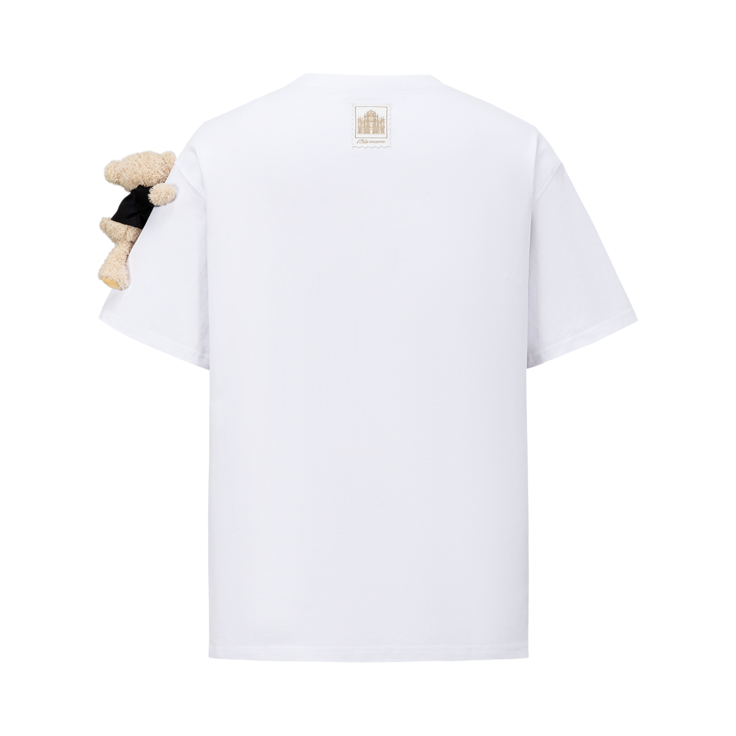 13DE MARZO Bear Macau Resort T-shirt White