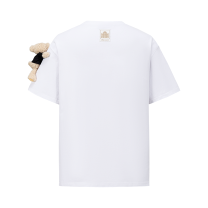 13DE MARZO Bear Macau Resort T-shirt White