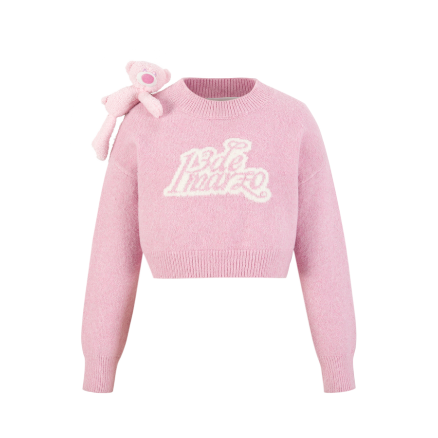 13DE MARZO Bear On Shouder Sweater - 13DE MARZO