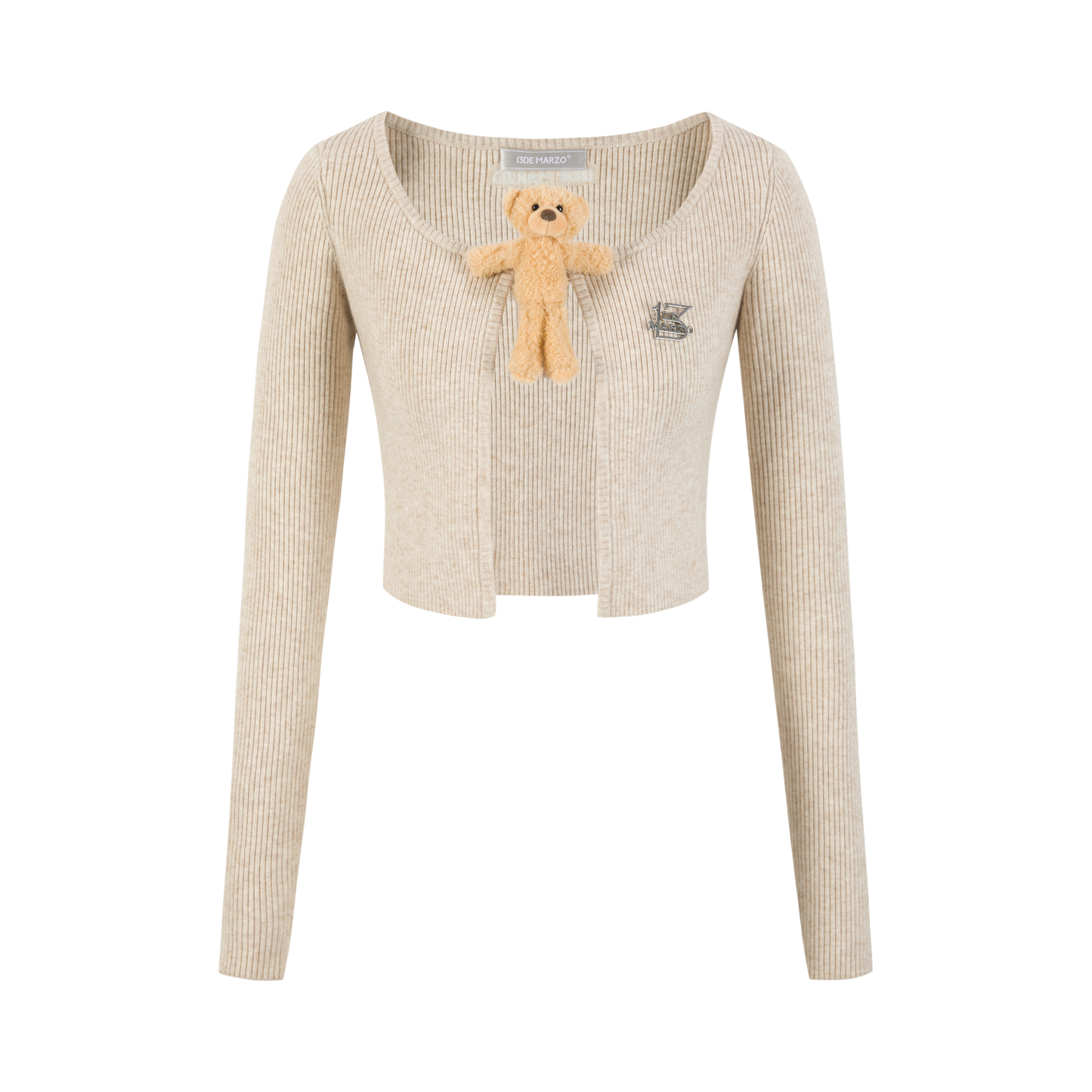 13DE MARZO Doozoo Buckle Cardigan