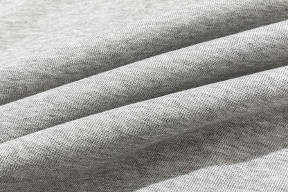 13DE MARZO Shine Logo Zip Hoodie Grey