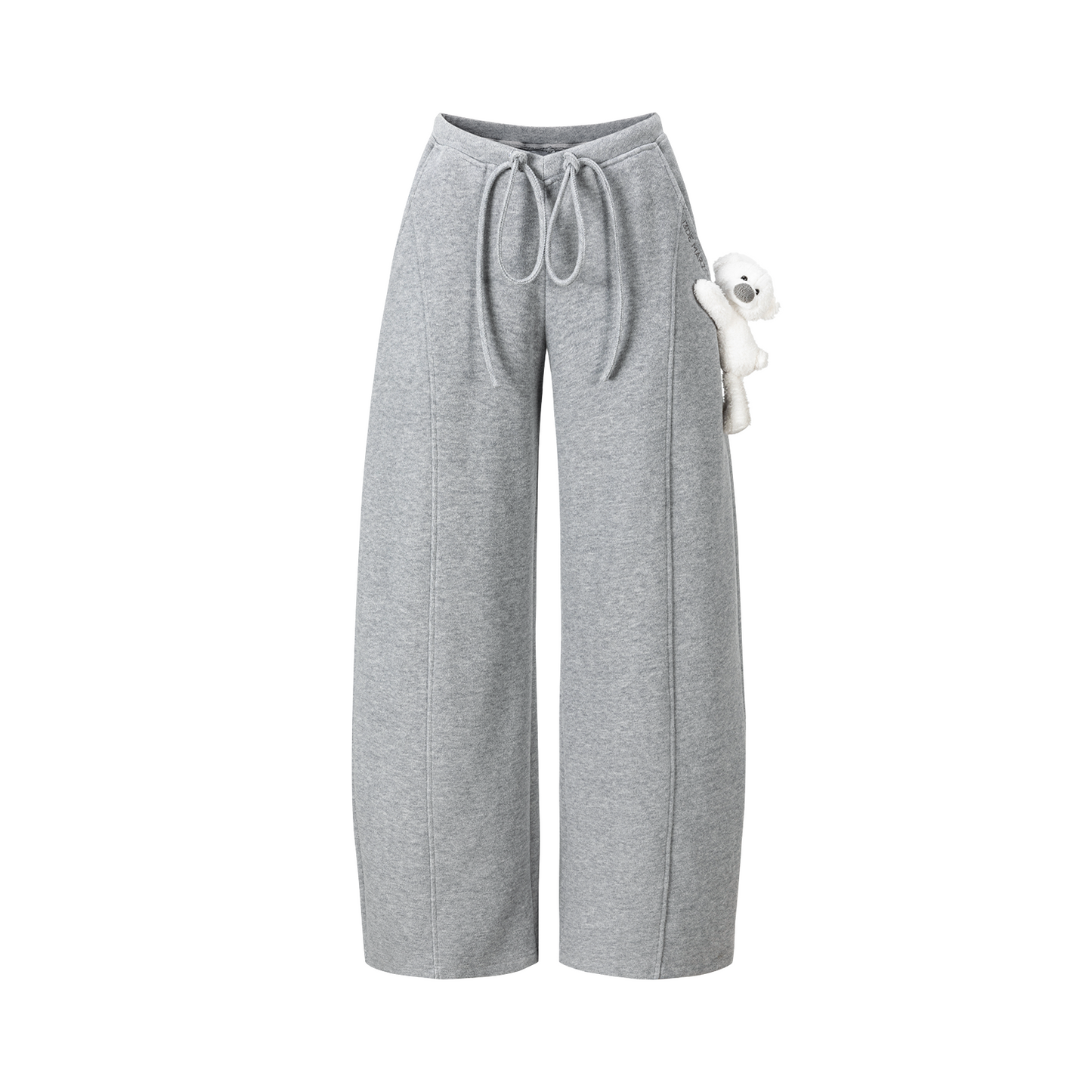 13DE MARZO Doozoo Soft Fleece Pants Grey
