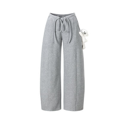 13DE MARZO Doozoo Soft Fleece Pants Grey