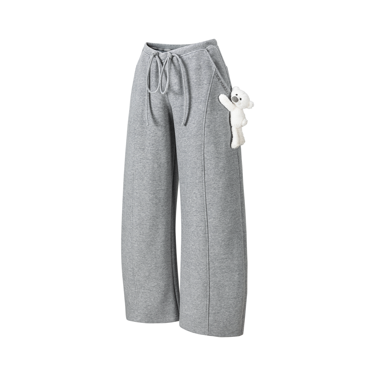 13DE MARZO Doozoo Soft Fleece Pants Grey