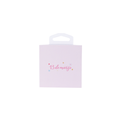 13DE MARZO Floral Bear Mirror Airbag Stand Pink - 13DE MARZO