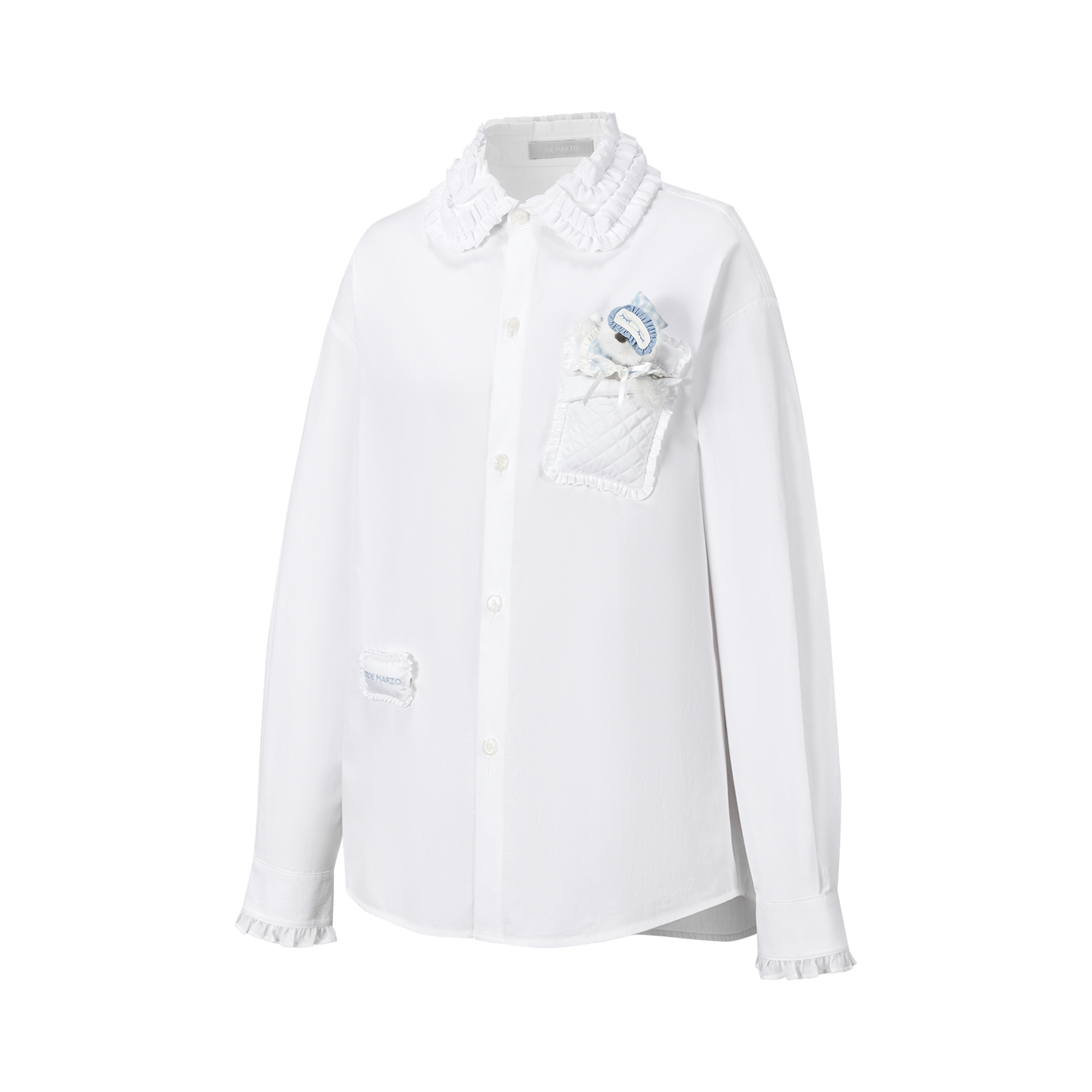13DE MARZO Nighty Night Bear Oversized Shirt