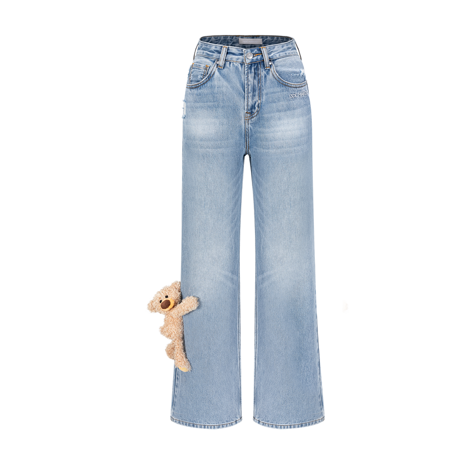13DE MARZO Doozoo Straight-Leg Jeans - 13DE MARZO