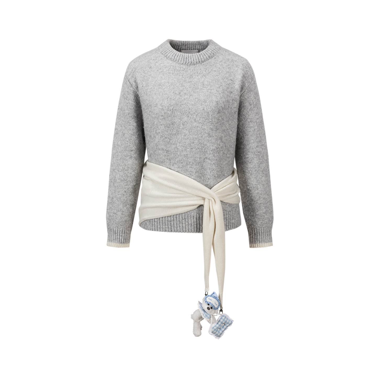 13DE MARZO Marzo Valley Cape Sweater Grey
