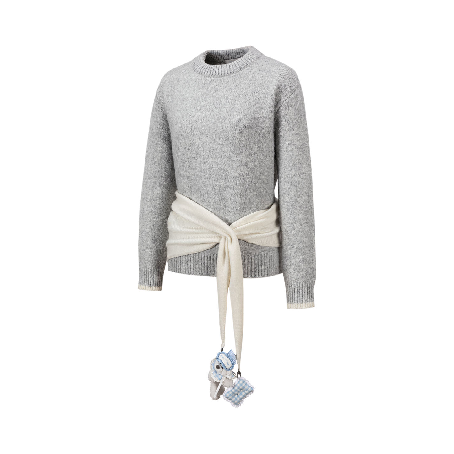 13DE MARZO Marzo Valley Cape Sweater Grey
