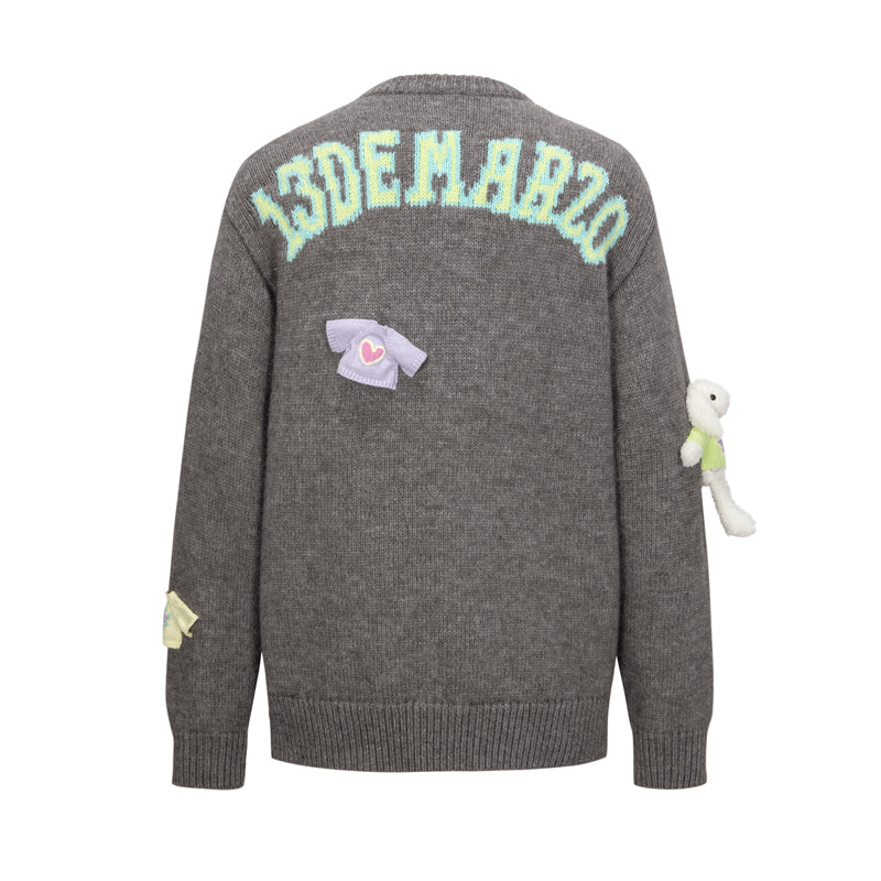 13DE MARZO Wearable Bear Sweater - 13DE MARZO