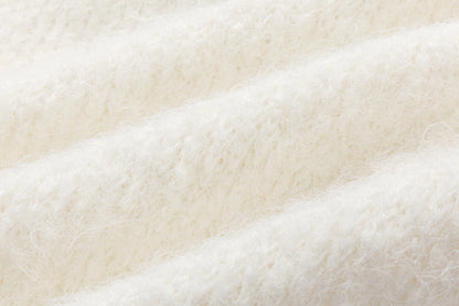 13DE MARZO Snow Bear Plush Cardigan