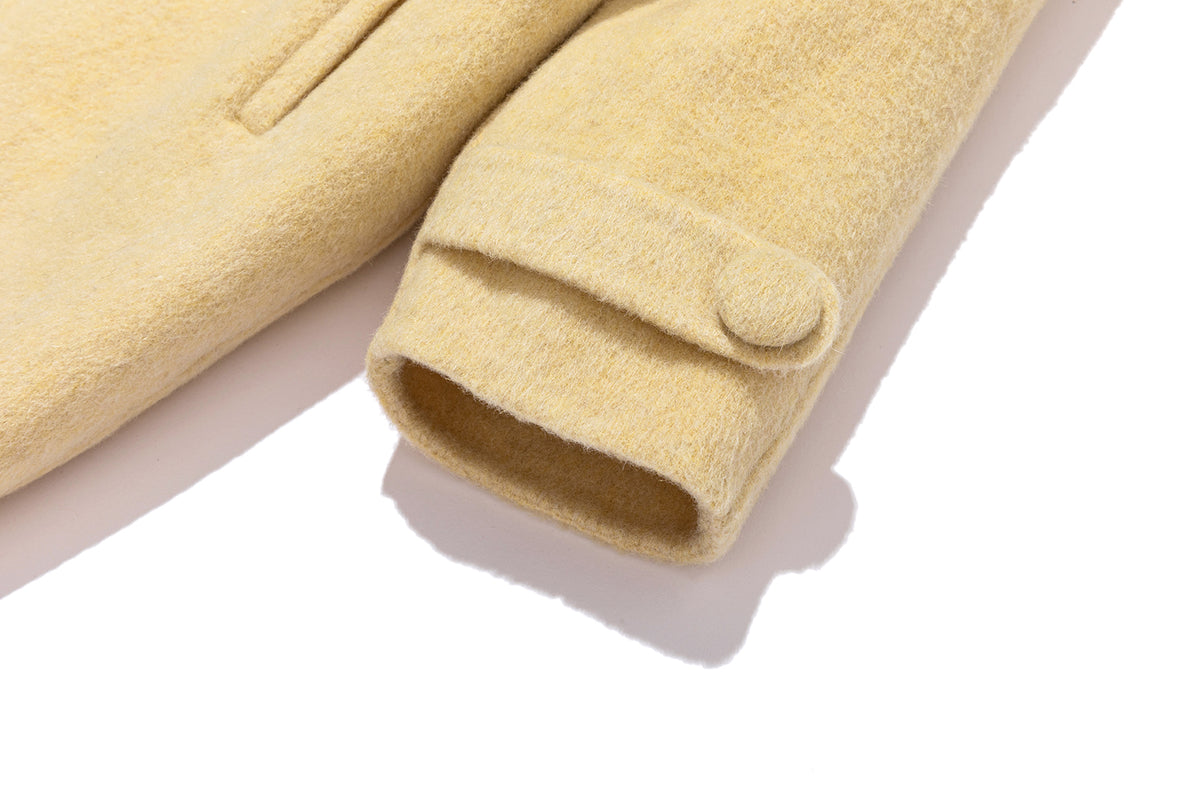 13DE MARZO BabyBear Star Scarf Coat Yellow