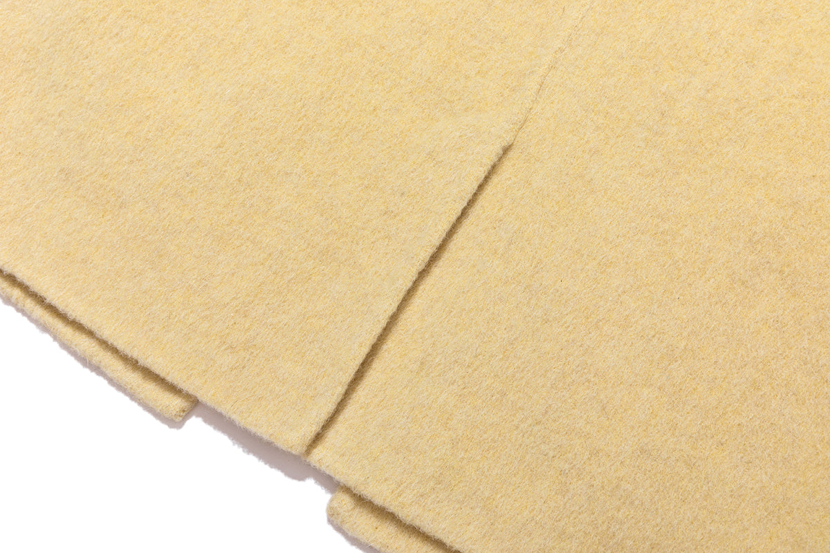 13DE MARZO BabyBear Star Scarf Coat Yellow