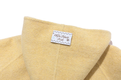13DE MARZO BabyBear Star Scarf Coat Yellow
