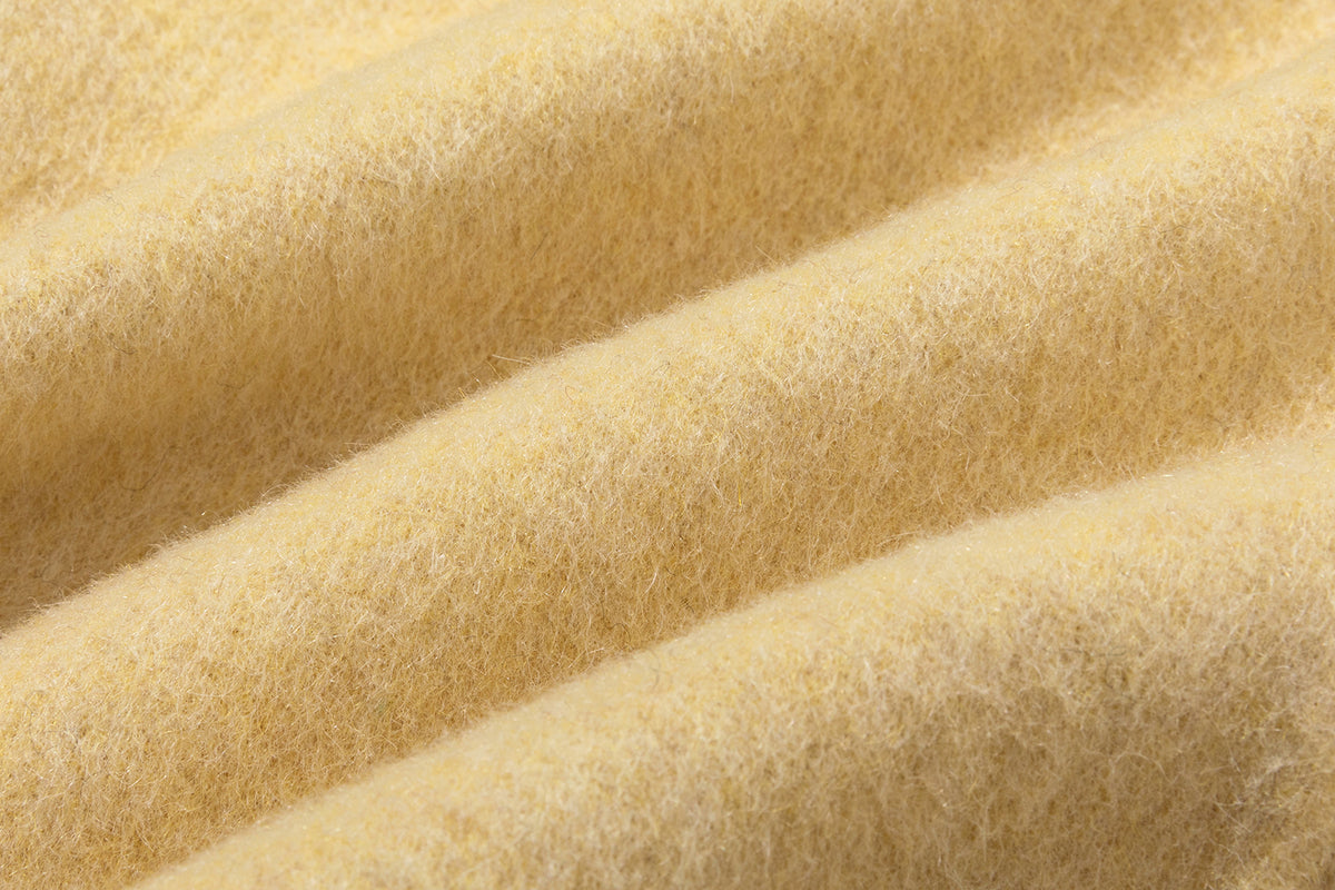 13DE MARZO BabyBear Star Scarf Coat Yellow