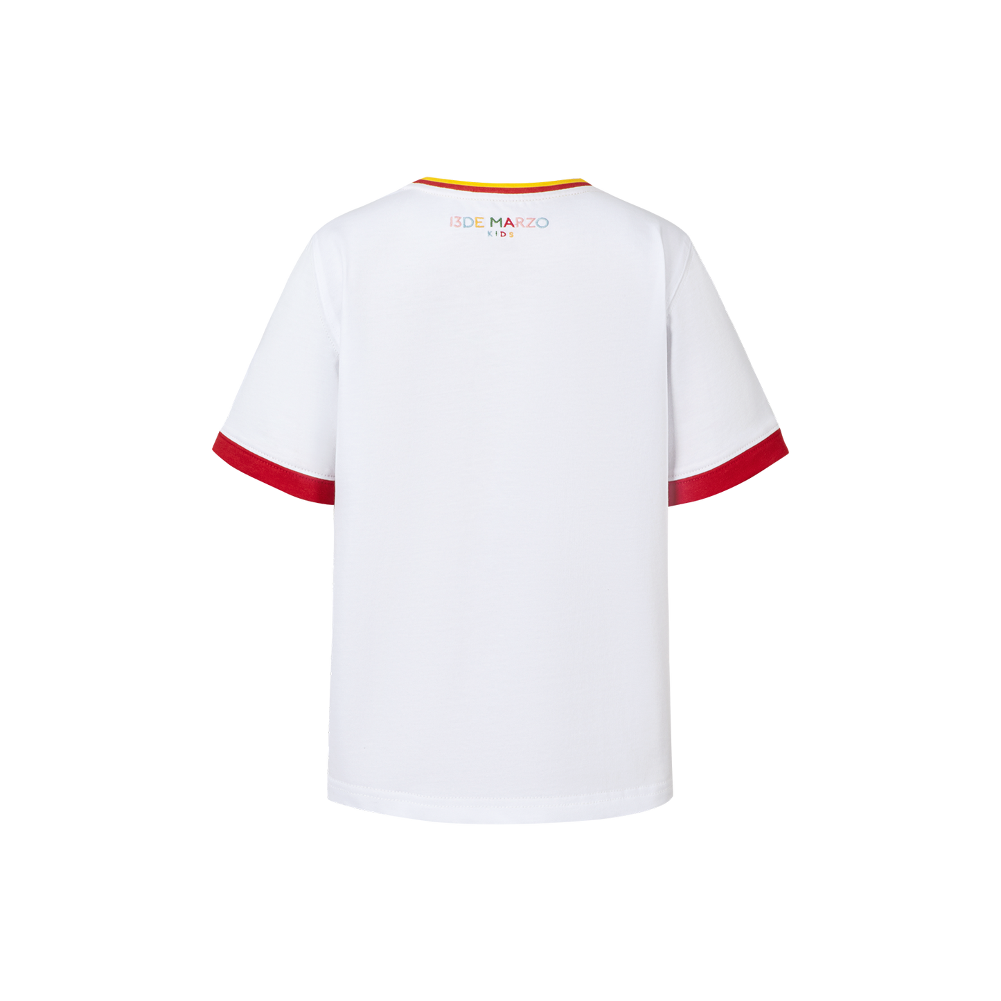 13DE MARZO BabyBear Town Illustration T-shirt White - 13DE MARZO