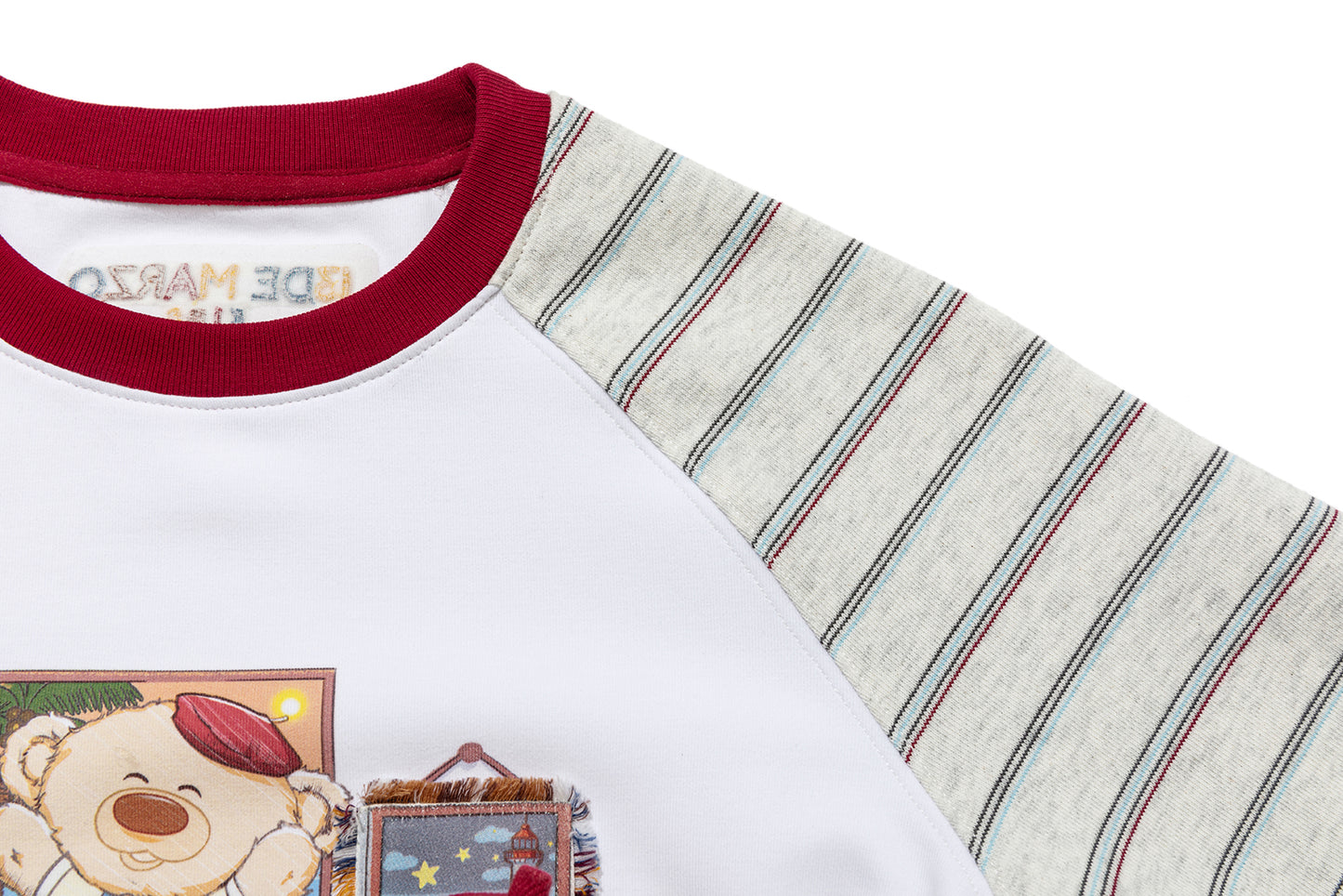 13DE MARZO Babybear Little Painter Long-Sleeve T-shirt