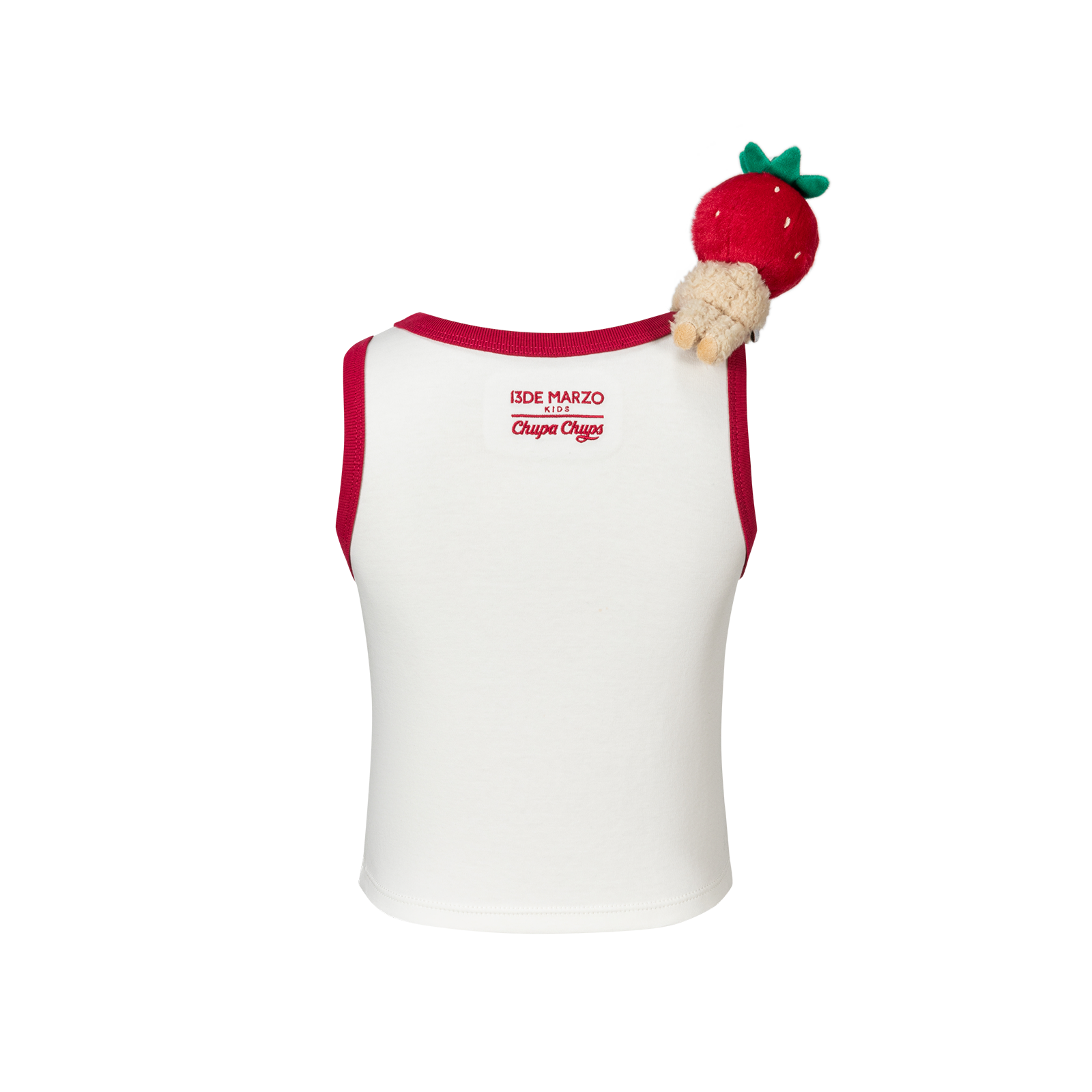 13DE MARZO BabyBear Printed Tank Top White - 13DE MARZO