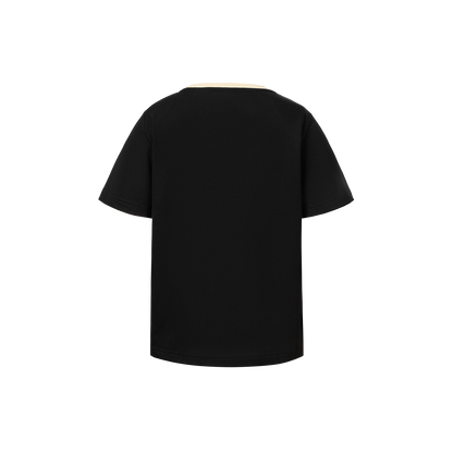 13DE MARZO BabyBear Round Neck T-shirt Black - 13DE MARZO