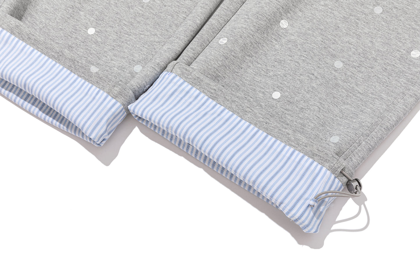 13DE MARZO Patchwork Polka Dot Sweatpants