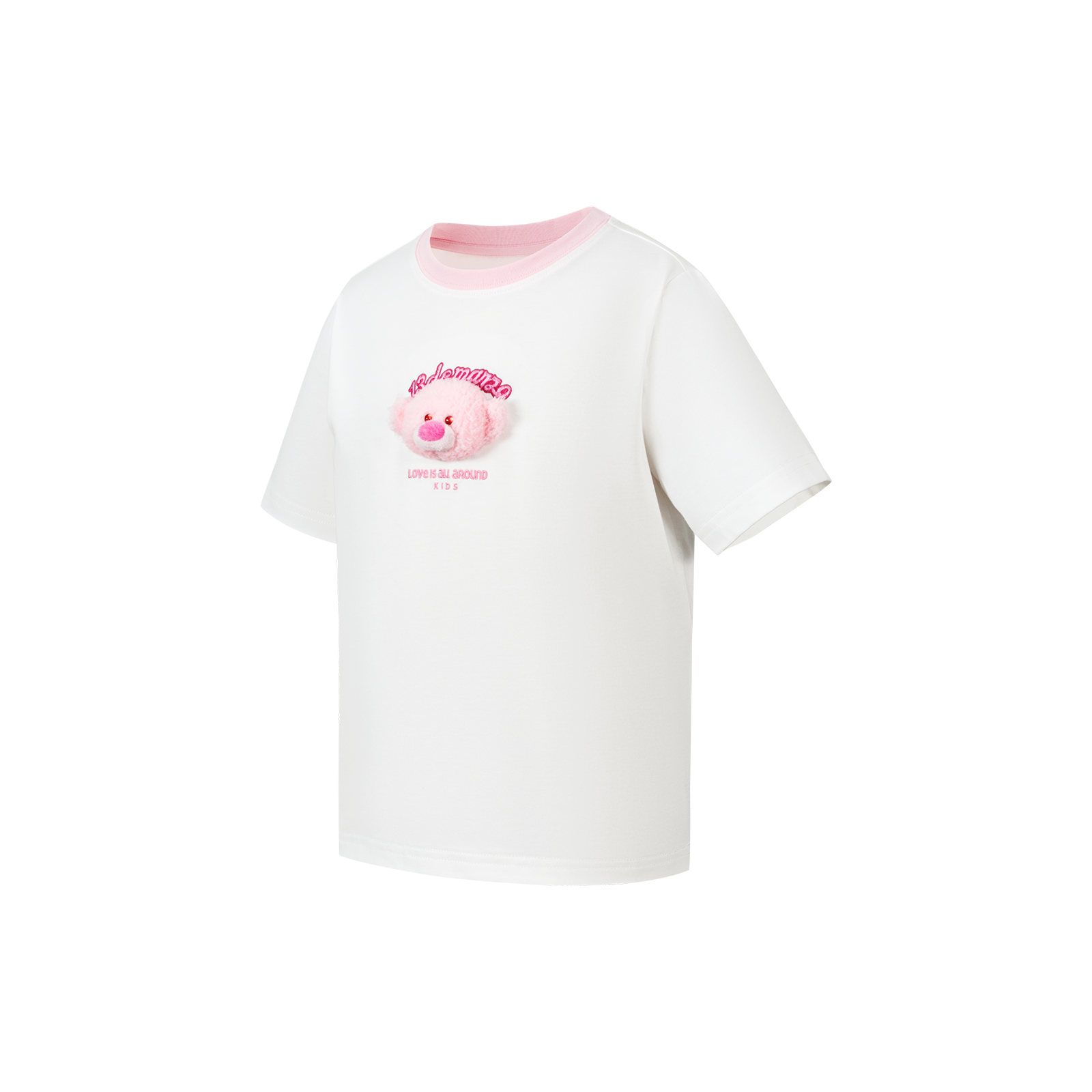 13DE MARZO BabyBear Round Neck T-shirt White - 13DE MARZO