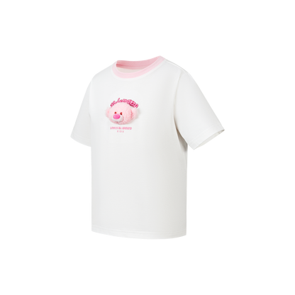 13DE MARZO BabyBear Round Neck T-shirt White - 13DE MARZO