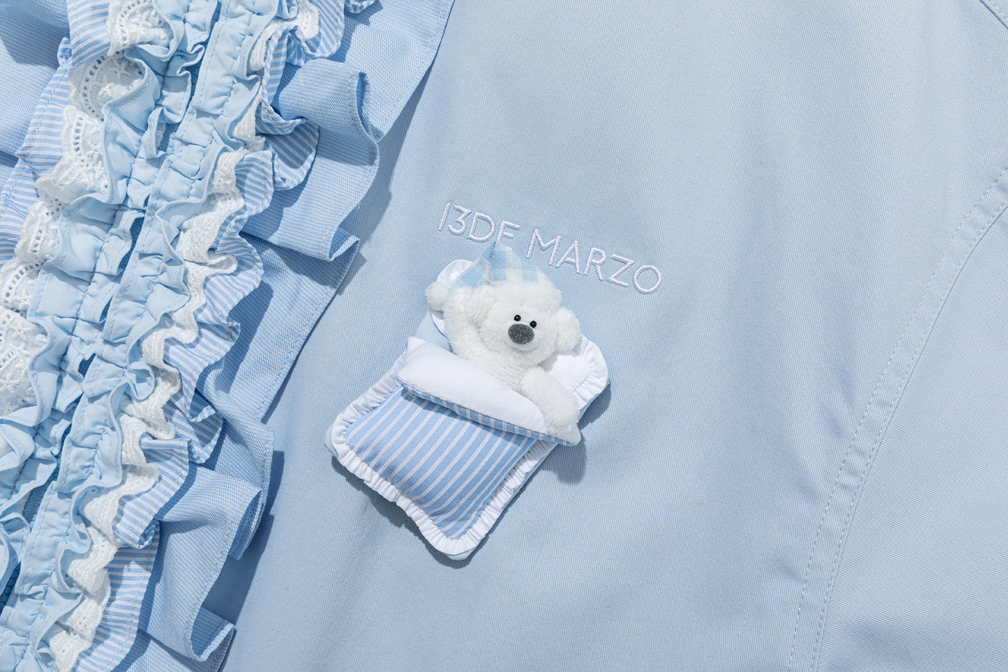 13DE MARZO Nighty Night Bear Jacket