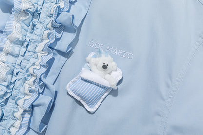 13DE MARZO Nighty Night Bear Jacket