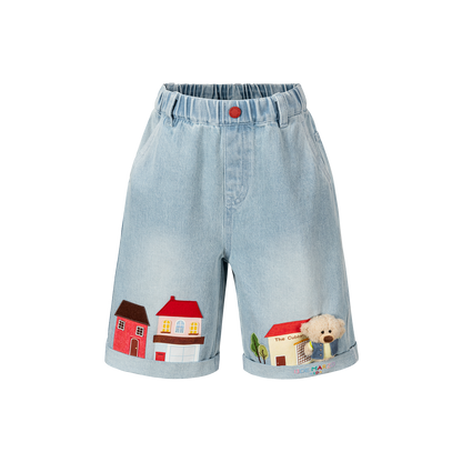 13DE MARZO BabyBear Town Greeting Pants - 13DE MARZO