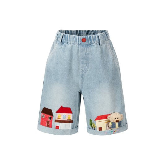 13DE MARZO BabyBear Town Greeting Pants - 13DE MARZO