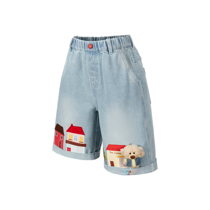 13DE MARZO BabyBear Town Greeting Pants - 13DE MARZO