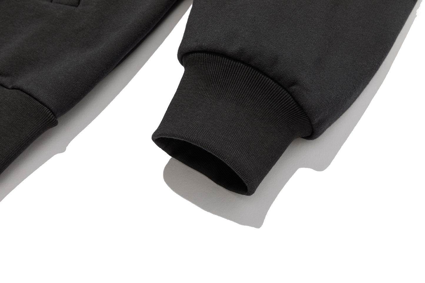 13DE MARZO Lumi Star Bear Zip Hoodie Dark Grey
