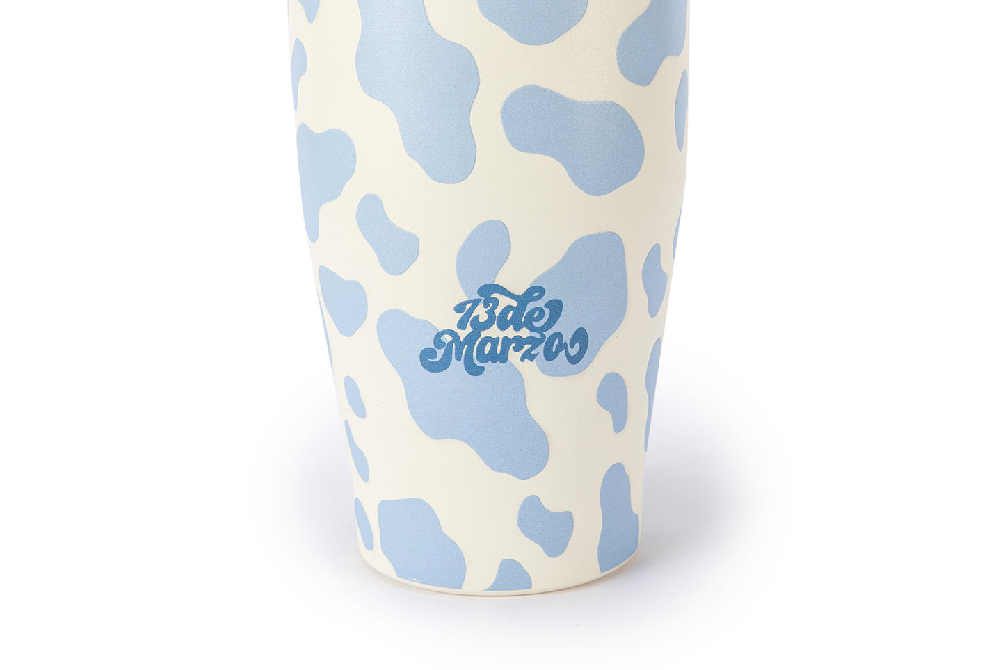 13DE MARZO Bear Blue Cow Insulated Cup
