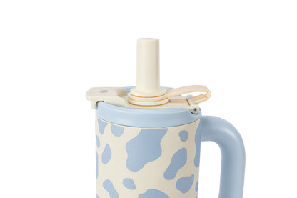 13DE MARZO Bear Blue Cow Insulated Cup