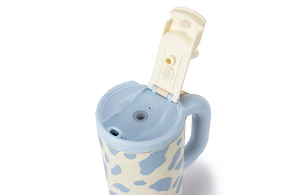 13DE MARZO Bear Blue Cow Insulated Cup