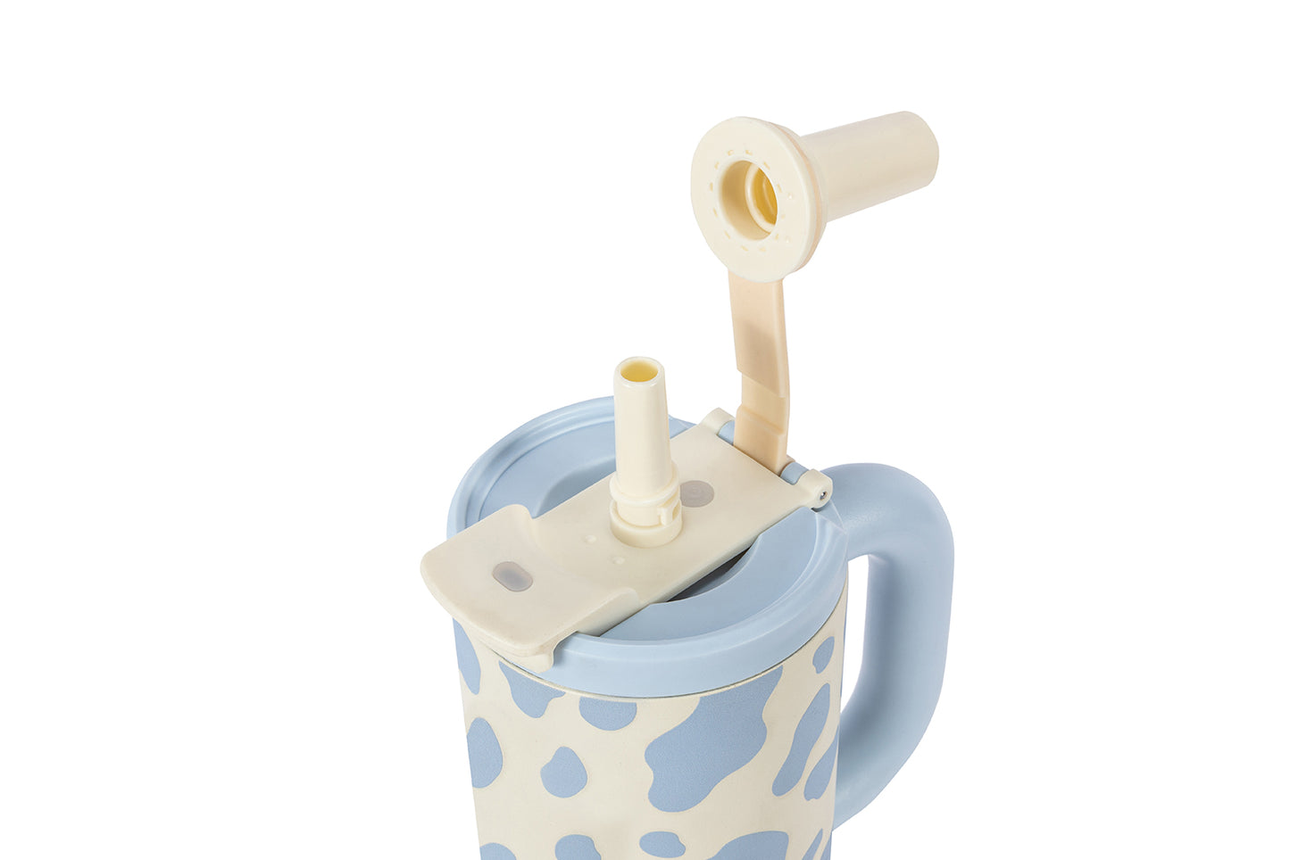 13DE MARZO Bear Blue Cow Insulated Cup