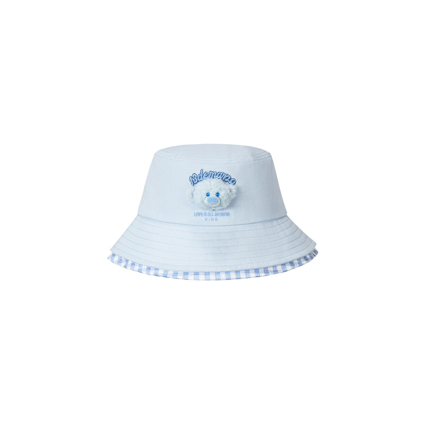 13DE MARZO BabyBear Bucket Hat Blue - 13DE MARZO