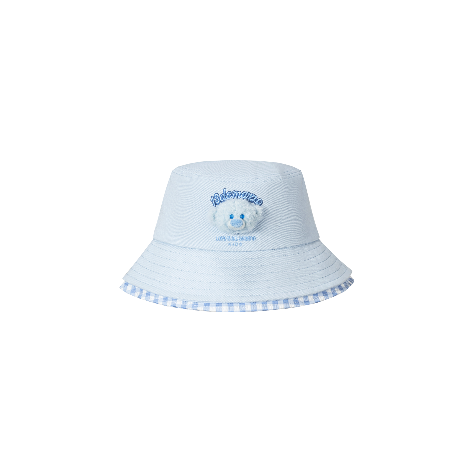 13DE MARZO BabyBear Bucket Hat Blue - 13DE MARZO