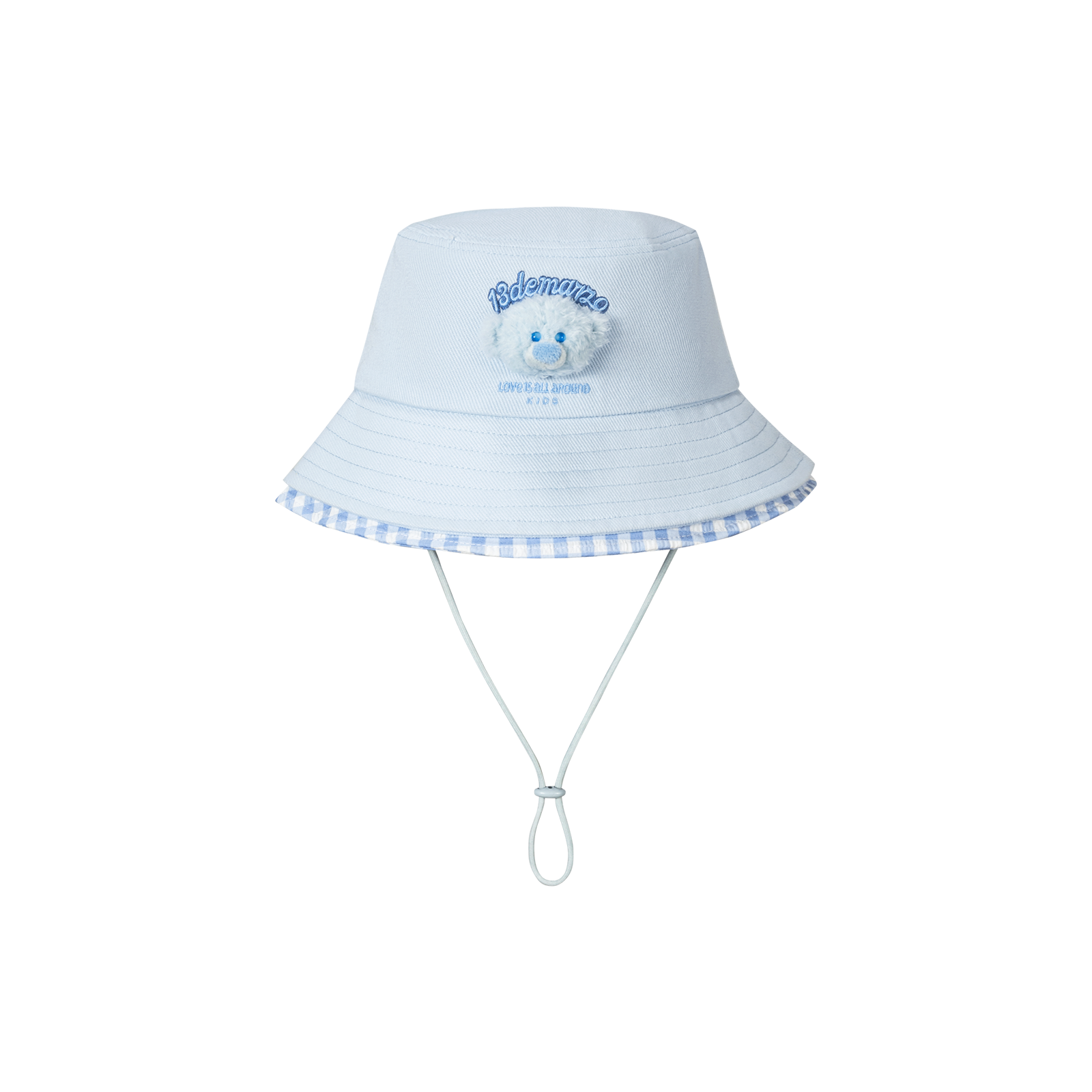 13DE MARZO BabyBear Bucket Hat Blue - 13DE MARZO
