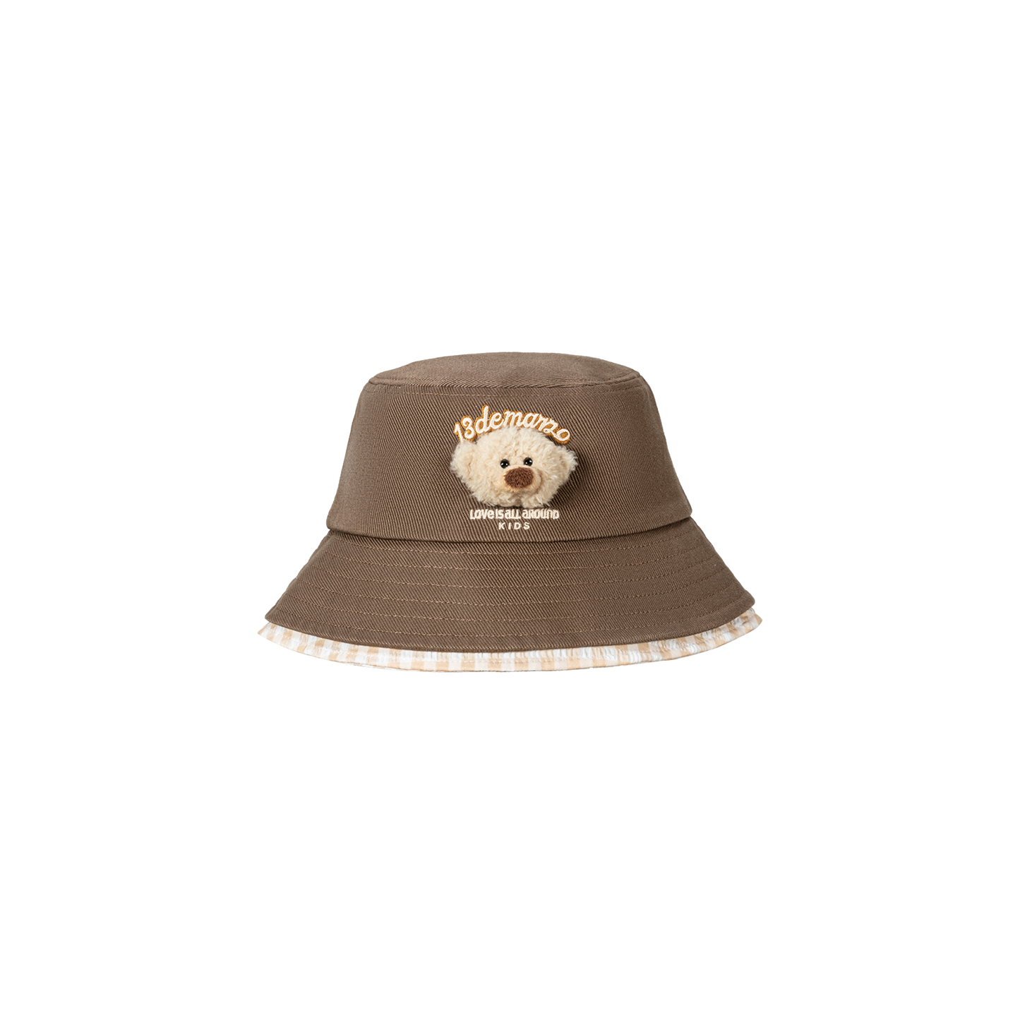 13DE MARZO BabyBear Bucket Hat Brown - 13DE MARZO