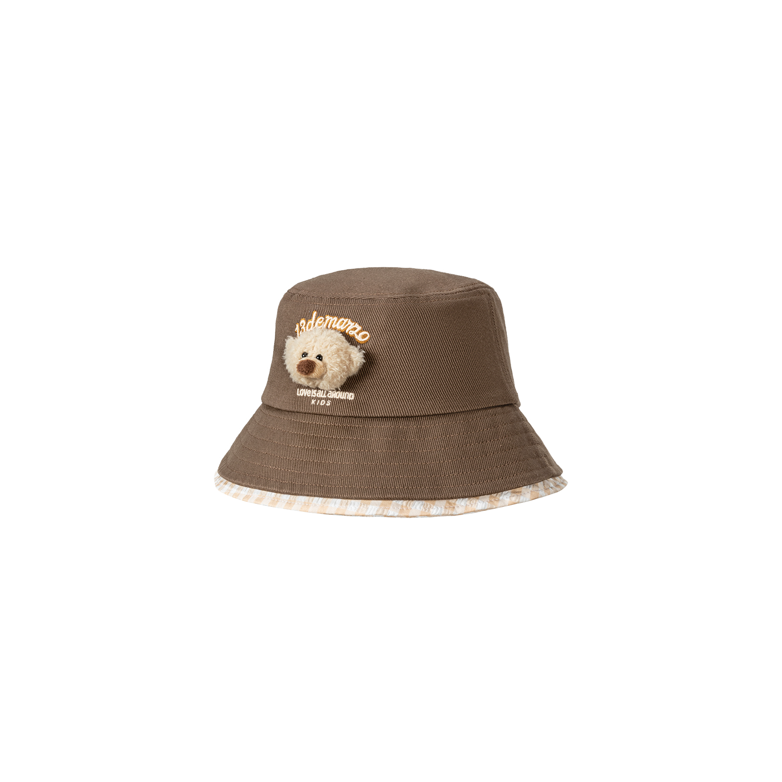 13DE MARZO BabyBear Bucket Hat Brown - 13DE MARZO