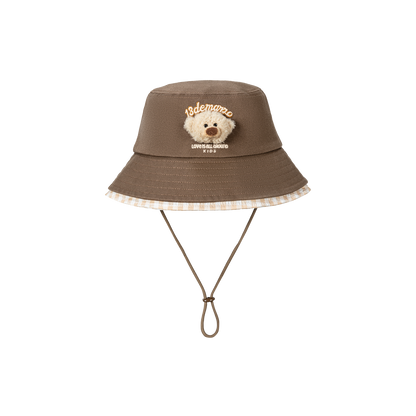 13DE MARZO BabyBear Bucket Hat Brown - 13DE MARZO