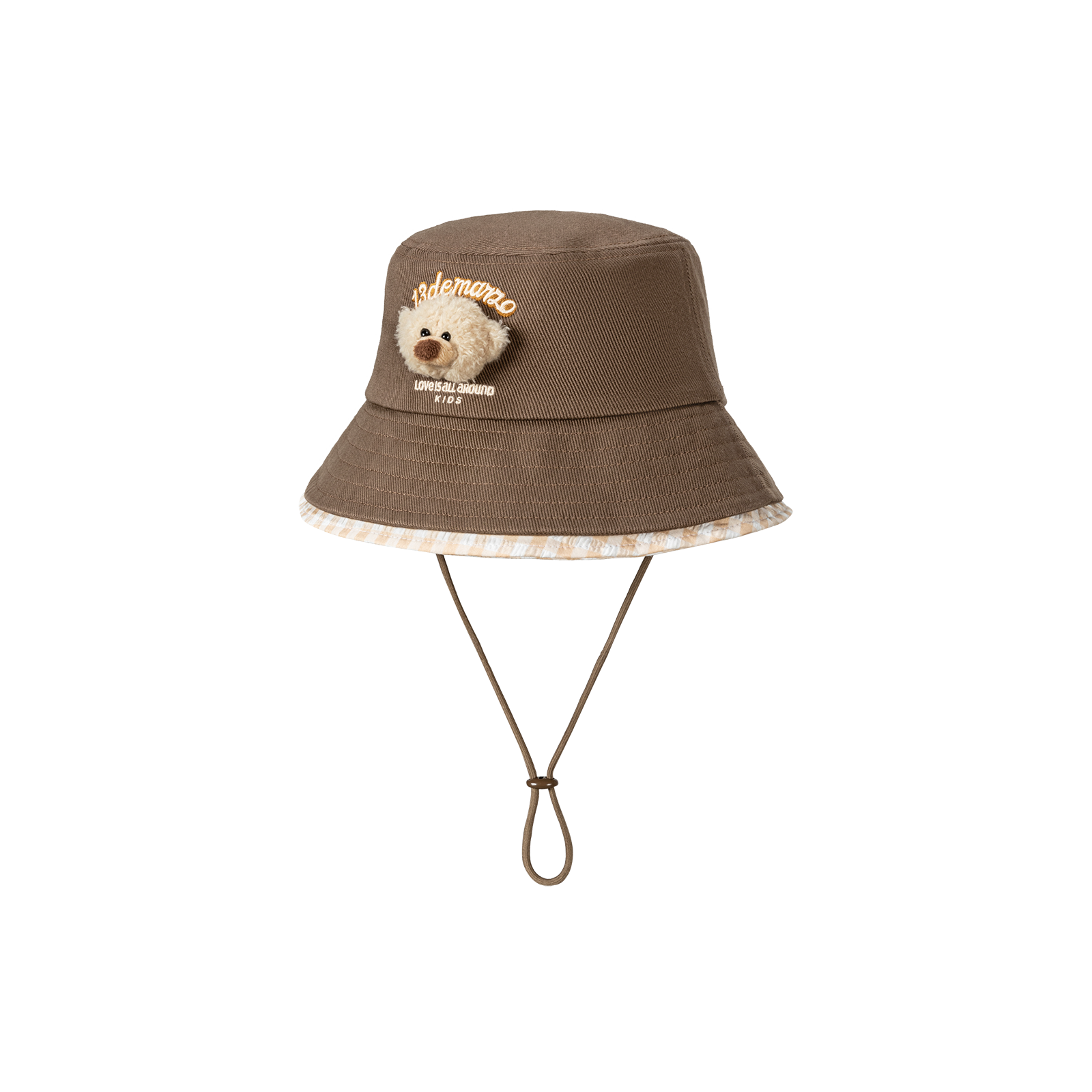 13DE MARZO BabyBear Bucket Hat Brown - 13DE MARZO