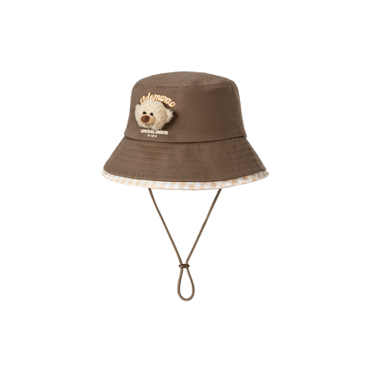 13DE MARZO BabyBear Bucket Hat Brown - 13DE MARZO