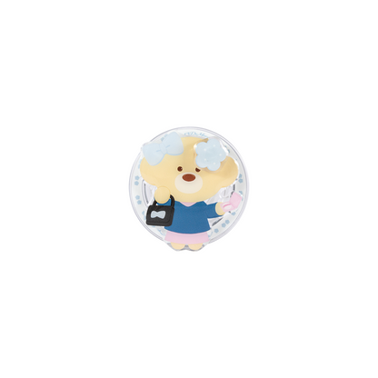 13DE MARZO Cannelés Bear Phone PopSocket