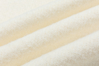 13DE MARZO Marzo Valley Cape Sweater White